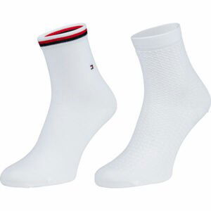 Tommy Hilfiger WOMEN SHORT SOCK 2P WAFFLE  39 - 42 - Dámské ponožky