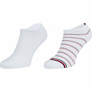 Tommy Hilfiger WOMEN SNEAKER 2P PREPPY Dámské ponožky, bílá, velikost 39-42
