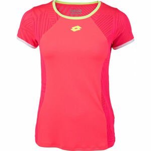Lotto SUPERRAPIDA V TEE Dámské sportovní tričko, růžová, velikost