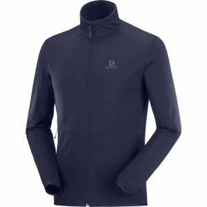 Salomon OUTRACK FULL ZIP MID M  M - Pánská mikina