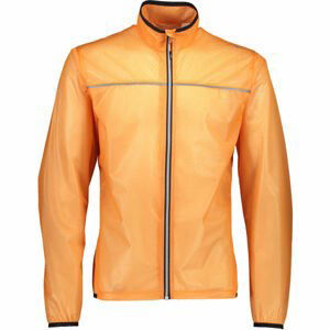 CMP MAN JACKET Pánská lehká cyklistická bunda, oranžová, velikost 50