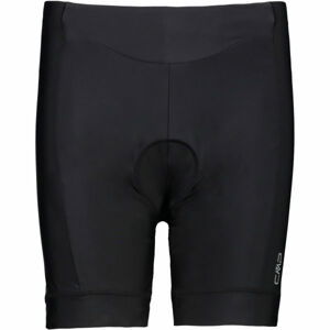 CMP WOMAN BIKE SHORTS Dámské cyklistické kraťasy, černá, velikost S