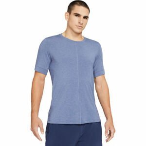 Nike YOGA TEE Pánské tričko, Modrá, velikost