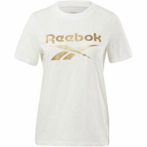 Reebok UDENTITY BL TEE Dámské triko, bílá, velikost