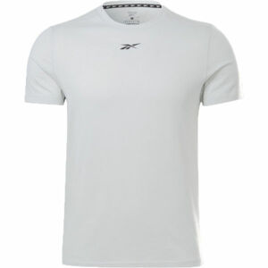 Reebok WOR MESH SS TEE Pánské triko, Šedá,Černá, velikost