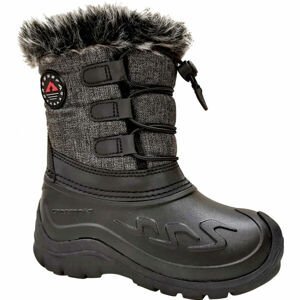 Crossroad CLOUD Dětská zimní obuv, černá, velikost 31