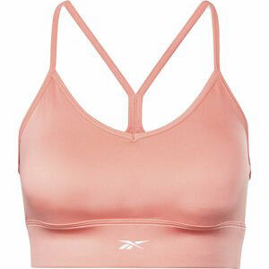 Reebok WOR TRI BACK BRA-PAD Podprsenka, Lososová,Bílá, velikost