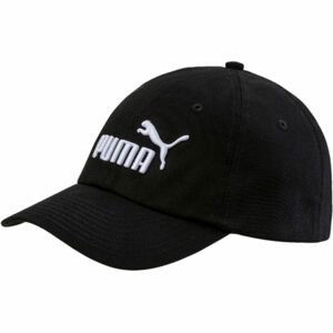 Puma ESS CAP JR Dětská kšiltovka, černá, velikost