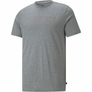 Puma MODERN BASIC TEE Pánské triko, Šedá, velikost