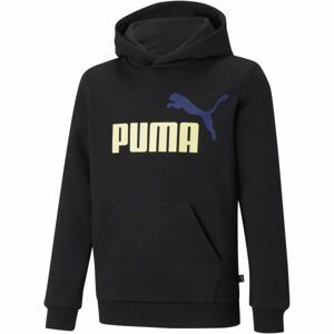 Puma ESS + 2 COL BIG LOGO HOODIE FL B  164 - Chlapecká mikina