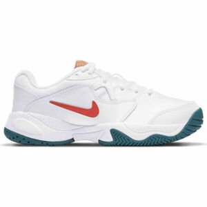 Nike COURT LITE 2 JR Juniorská tenisová obuv, bílá, veľkosť 35.5