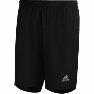 adidas RUN IT SHORT Pánské běžecké šortky, Černá,Stříbrná, velikost