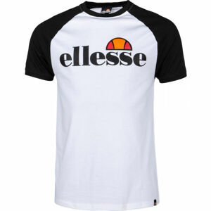 ELLESSE CORP TEE Pánské tričko, Bílá,Černá, velikost