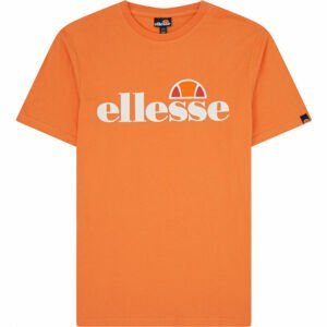 ELLESSE SL PRADOTEE Pánské tričko, Oranžová,Bílá, velikost M
