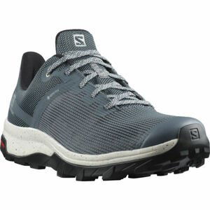 Salomon OUTLINE PRISM GTX Pánská treková obuv, Tmavě modrá,Šedá, velikost 8