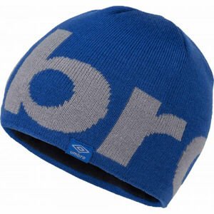 Umbro APATON Chlapecká pletená čepice, modrá, velikost UNI
