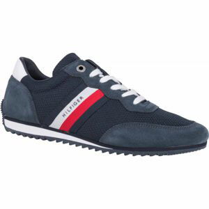 Tommy Hilfiger ESSENTIAL MESH RUNNER Pánská volnočasová obuv, tmavě modrá, velikost 41