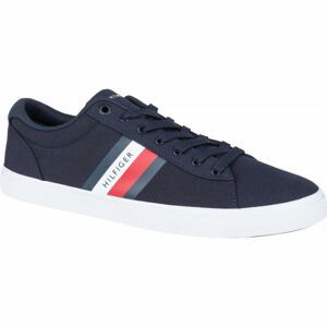 Tommy Hilfiger ESSENTIAL STRIPES DETAIL SNEAKER Pánské tenisky, tmavě modrá, veľkosť 41