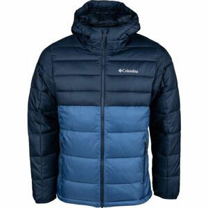 Columbia BUCK BUTTE INSULATED HOODED JACKET Pánská zimní bunda, tmavě modrá, veľkosť S