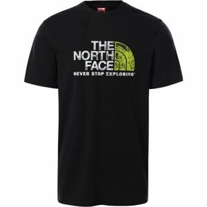 The North Face M S/S RUST 2 TEE  XL - Pánské tričko s krátkým rukávem