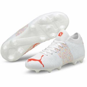 Puma FUTURE Z 4.1 FG/AG JR Dětské kopačky, bílá, velikost 32