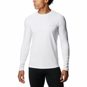 Columbia MIDWEIGHT STRETCH LONG SLEEVE TOP Pánské funkční tričko, bílá, veľkosť XL