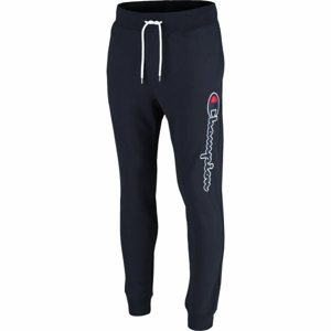 Champion RIB CUFF PANTS Pánské tepláky, Černá,Bílá, velikost XL