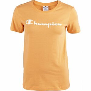 Champion CREWNECK T-SHIRT Dámské tričko, oranžová, velikost M