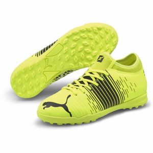 Puma FUTURE Z 4.1 TT JR Dětské turfy, Žlutá,Černá, velikost 32