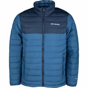 Columbia POWDER LITE JACKET Pánská zimní bunda, modrá, velikost S