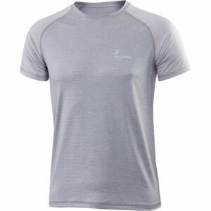Klimatex ATID Pánské běžecké triko, šedá, velikost XL
