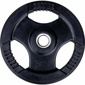 Fitforce PLR 5KG 30MM černá 5 KG - Pogumovaný nakládací kotouč