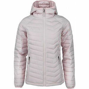 Columbia POWDER LITE HOODED JACKET Růžová M - Dámská zimní bunda