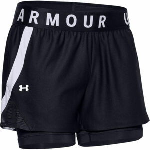 Under Armour PLAY UP 2-IN SHORTS Dámské kraťasy, černá, velikost XS