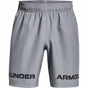 Under Armour WOVEN GRAPHIC SHORT Pánské kraťasy, Šedá,Černá, velikost L