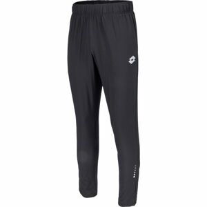 Lotto RUN&FIT PANT PL Pánské běžecké kalhoty, černá, velikost L