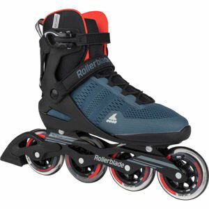 Rollerblade ASTRO 90 SP Pánské fitness brusle, Tmavě modrá,Černá, velikost 27