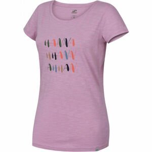 Hannah SILENA Dámské tričko, Růžová,Mix, velikost 40