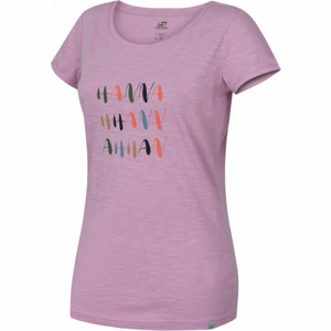 Hannah SILENA Dámské tričko, Růžová,Mix, velikost 44