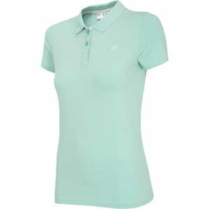 4F WOMEN´S T-SHIRT Dámské polo tričko, Světle modrá, velikost