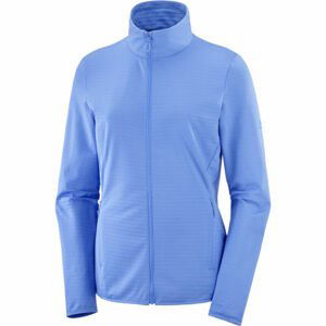 Salomon OUTRACK FULL ZIP MIDLAYER W Dámská mikina, Modrá, velikost XL