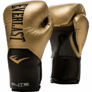 Everlast ELITE TRAINING GLOVES Boxerské rukavice, zlatá, velikost 12