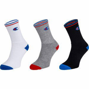 Champion CREW SOCKS PERFORMANCE X3 Unisex ponožky, mix, veľkosť 35-38