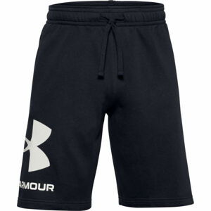 Under Armour RIVAL FLC BIG LOGO SHORTS Pánksé kraťasy, černá, velikost M