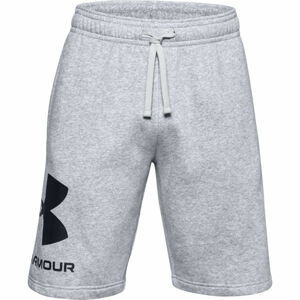 Under Armour RIVAL FLC BIG LOGO SHORTS Šedá M - Pánksé kraťasy