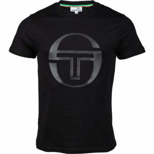 Sergio Tacchini PIO Pánské tričko, černá, velikost L