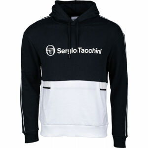 Sergio Tacchini ALOE HOODIE Pánská mikina, černá, velikost XL