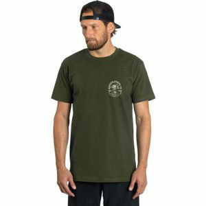 Horsefeathers FANG T-SHIRT Pánské tričko, khaki, velikost XXL