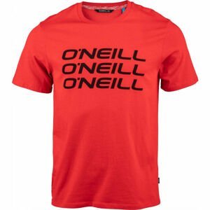 O'Neill TRIPLE STACK Pánské tričko, červená, velikost S