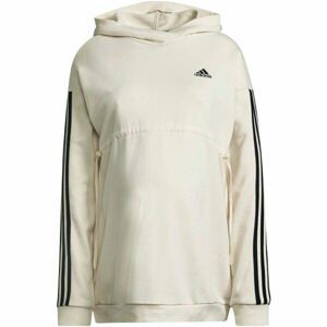 adidas MATERNITY HOODIE Dámská těhotenská mikina, béžová, veľkosť L